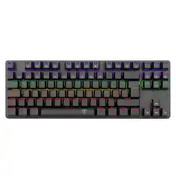 Falabella Teclado Gamer Bora Rainbow T-TGK313-BL Alámbrico Negro oferta