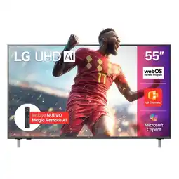 Falabella Televisor 55 55UA8055PSA 4K-UHD LED Smart TV con IA oferta