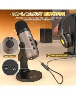 Falabella Microfono Zealsound Podcasting Profesional Usb Y Para Jueg oferta