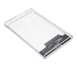 Falabella Caja Externa Disco Hdd O Ssd Sata 2.5 A Usb 3.0 Transparente oferta