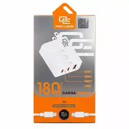 Falabella Cargador De Pared Carga Rápida Premium 180W GaN 3 Puertos oferta