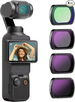 Falabella Filtros ND kit (ND16 + ND64 + ND256 + Mist 1/4) compatibles con DJI Osmo Pocket 3 oferta