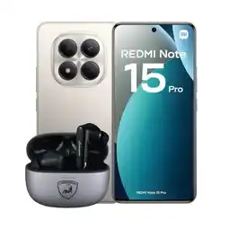 Falabella Note 15 Pro 4G 8GB 256GB Gris + Obsequio Audifonos Lamborghini oferta