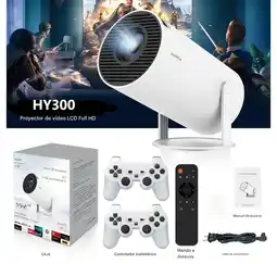 Falabella Proyector Gamer Juegos Integrados Ideal Para Cine En Casa oferta
