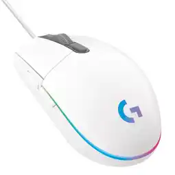 Falabella G203 Lightsync, Mouse Gamer Rgb, 6 Botones, 8000dpi, Blanco oferta