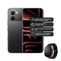 Falabella Note Edge 256gb 8+8GB Ram Negro + Smartwatch oferta