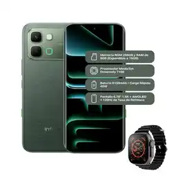 Falabella Note Edge 256gb 8+8GB Ram Verde + Smartwatch oferta