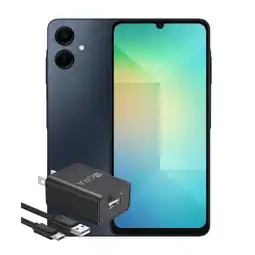 Falabella A06 4GB Ram 64GB Negro + Obsequio Cargador 25W 1 SIM oferta