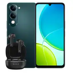 Falabella Celular Y04 4GB RAM 128GB Negro + Obsequio Audifonos Genius oferta