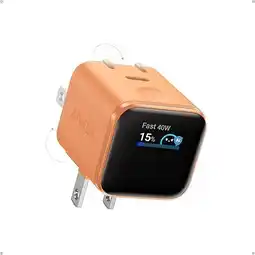 Falabella Cargador de Pared Nano 45W GaN Fast Charger con Pantalla Inteligente oferta