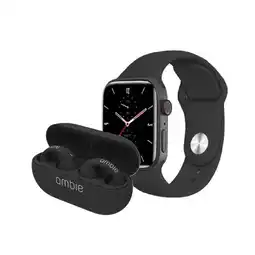 Falabella Combo Reloj Inteligente Smartwatch Con Audífonos Ambie Negro oferta