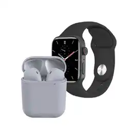 Falabella Combo Reloj Inteligente Smartwatch Con Audífonos Bluetooth oferta
