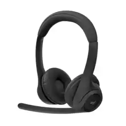 Falabella Zone 300, Diadema Bt Inalámbrica, 2 Micrófonos, Negro oferta