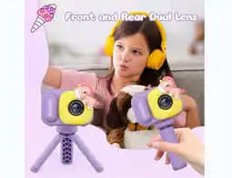 Falabella Cámara Digital para Niños con Diseño de Unicornio y Trípode oferta