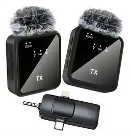 Falabella Micrófono Inalámbrico Solapa 3 En 1 Profesional X2 oferta