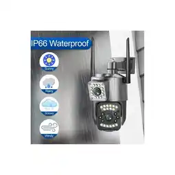 Falabella Cámara de Seguridad WiFi Doble Lente 6MP PTZ 360° Visión Nocturna oferta