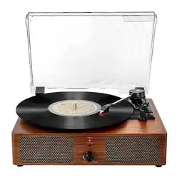 Falabella Tocadiscos Vintage Bluetooth con Altavoces y USB oferta