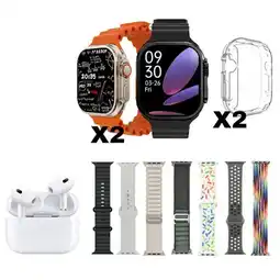 Falabella Reloj Inteligente AMOLED Smartwatch i60 SUIT EXTREME Smartwatch Amoled x2 + Audifonos oferta