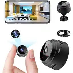 Falabella Mini Cámara Espía WiFi 1080P HD Seguridad Hogar Visión Nocturna Detección Movimiento oferta