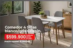 Easy Comedor 4 sillas oferta