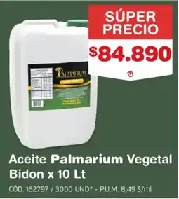 Makro Palmarium Aceite Palmarium Vegetal oferta