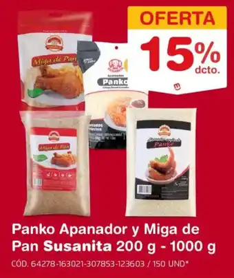 Makro Panko Apanador y Miga de Pan Susanita oferta