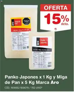 Makro Aro Panko Japones y Miga de Pan oferta
