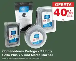 Makro Darnel contenedores protogo sello plus oferta