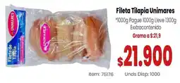 MercaTodo Unimares fileta tilapia oferta