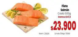 MercaTodo Filete Salmón oferta