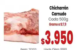 MercaTodo Chicharrón Carnudo oferta