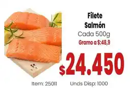 MercaTodo Filete Salmón oferta