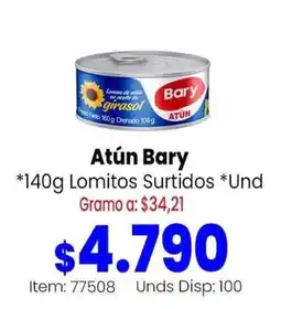 MercaTodo Atún Bary oferta