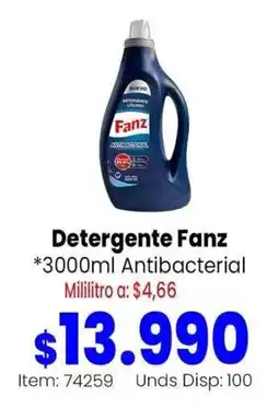 MercaTodo Fanz Detergente Antibacterial oferta