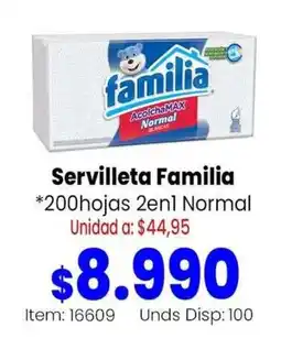 MercaTodo Servilleta Familia oferta