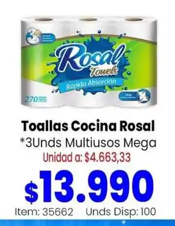 MercaTodo Rosal Toallas Cocina oferta