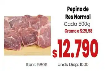 MercaTodo Pepino de Res Normal oferta