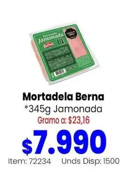 MercaTodo Berna mortadela jamonada oferta