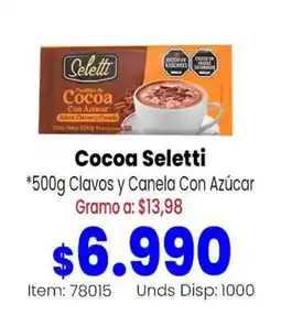 MercaTodo Cocoa Seletti oferta