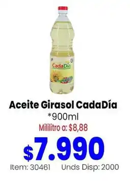MercaTodo CadaDía Aceite Girasol oferta
