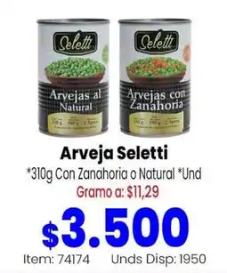 MercaTodo Selett Arveja Seletti oferta