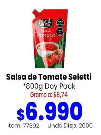 MercaTodo Seletti Salsa de Tomate oferta