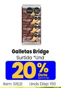 MercaTodo Bridge galletas oferta