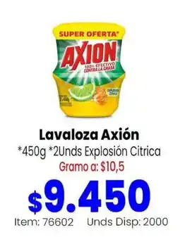 MercaTodo Lavaloza Axión oferta