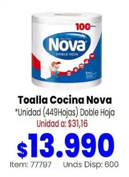 MercaTodo Nova toalla cocina oferta