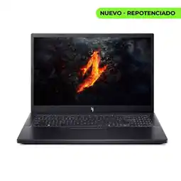 Falabella Portátil Gamer NITRO V15 AI Ryzen7 7445HS-TARJETA GRAFICA RTX 3050 6GB GDDR6-RAM 16GB DDR5 oferta