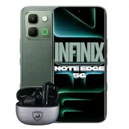 Falabella Celular Note Edge 5G 8GB Ram 256 GB Verde + Obsequio Audifonos Lamborghini oferta