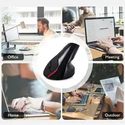 Falabella Ratón Vertical Ergonómico Weibo WB-881 Dual Conectividad Bluetooth y 2.4ghz 2400 Dpi oferta