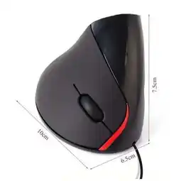 Falabella Mouse Ergonomico Vertical Usb con 6 Botones y Sensor Optico de Alta Precision oferta
