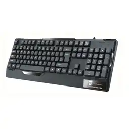Falabella Teclado Profesional Qwerty con Teclas Silenciosas Diseño Ergonomico y Puerto Usb oferta